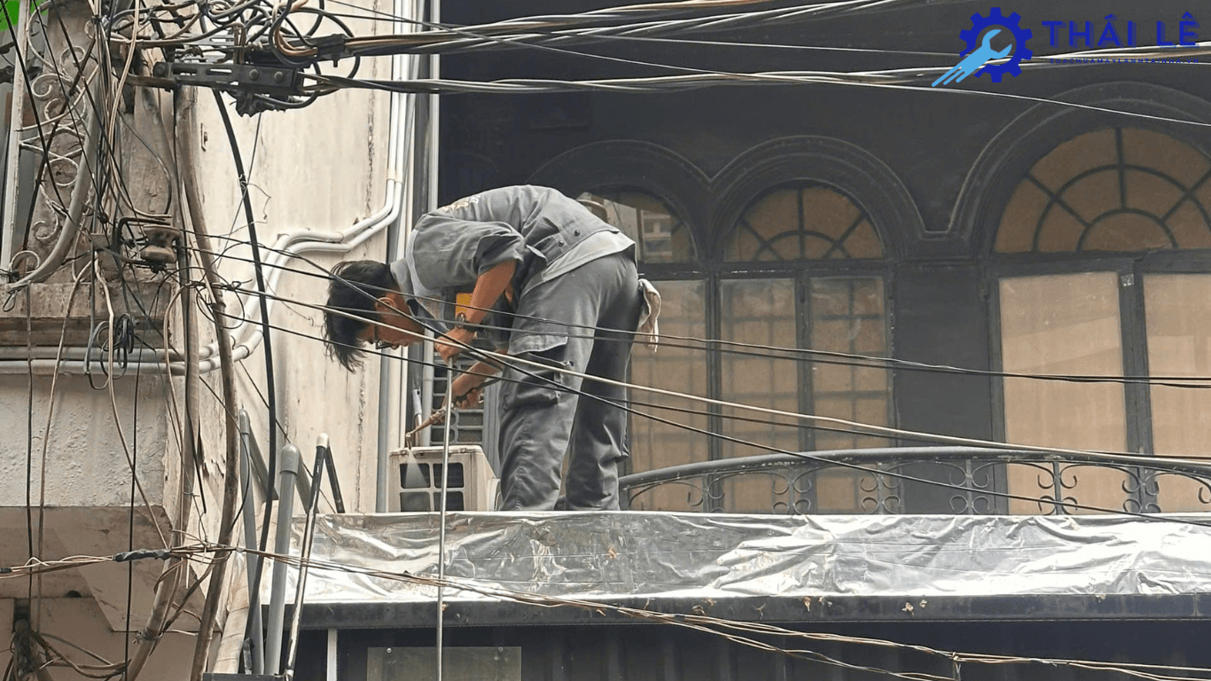 di dời máy lạnh