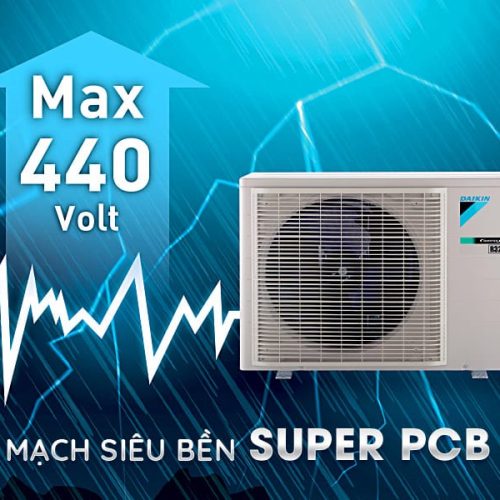 Máy lạnh Daikin FTKZ35VVMV (1.5Hp) Inverter 18 bang mach sieu ben ftkz
