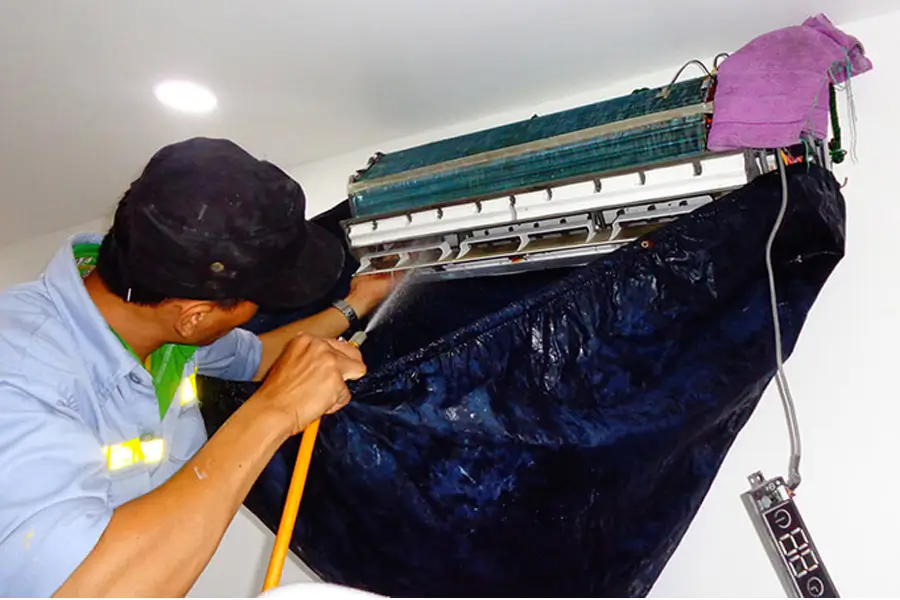 Sửa chữa máy lạnh tại nhà 19 Nhà chị Nga